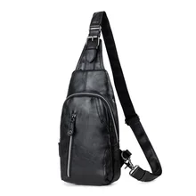 Мужской кошелек на лямках, дорожная сумка через плечо, кожаная мужская нагрудная сумка, мужские сумки на плечо, bolsas masculina, черная ручная сумка