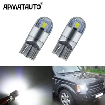 

2x T10 W5W LED Wedge Light Marker Lamps Bulb For Land Rover v8 discovery 4 2 3 x8 freelander 2 defender A8 a9