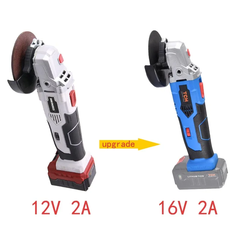 

Keinso Angle Grinder with 12V Lithium Battery Angular Power Tool cordless Cutting and grinding Machine