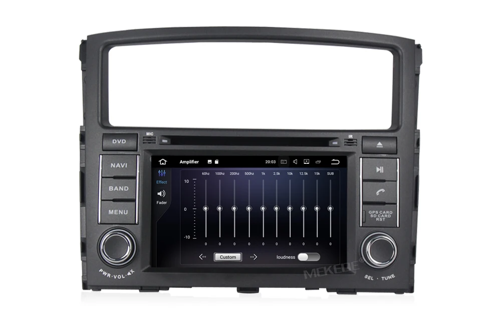Sale PX3 Quad core Android7.1 2G RAM 16G ROM HD screen Car DVD player gps navigator for Mitsubishi Pajero V97 V93 2006 -2015 24