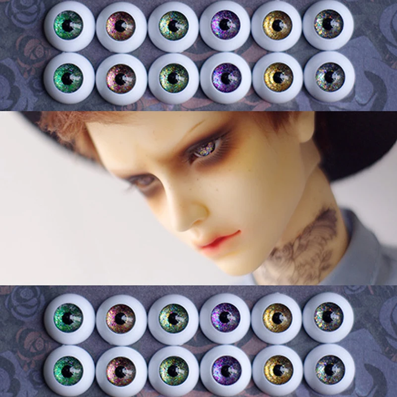 1 Pair DIY Acrylic BJD Eyes 12mm 14mm 16mm 18mm 20mm For SD Dolls Makeup Toys 1/3 1/4 1/6 BJD Doll Accessories Eyeball Girl Gift 1 Pair DIY Acrylic BJD Eyes 12mm 14mm 16mm 18mm 20mm For SD Dolls Makeup Toys 1/3 1/4 1/6 BJD Doll Accessories Eyeball Girl Gift