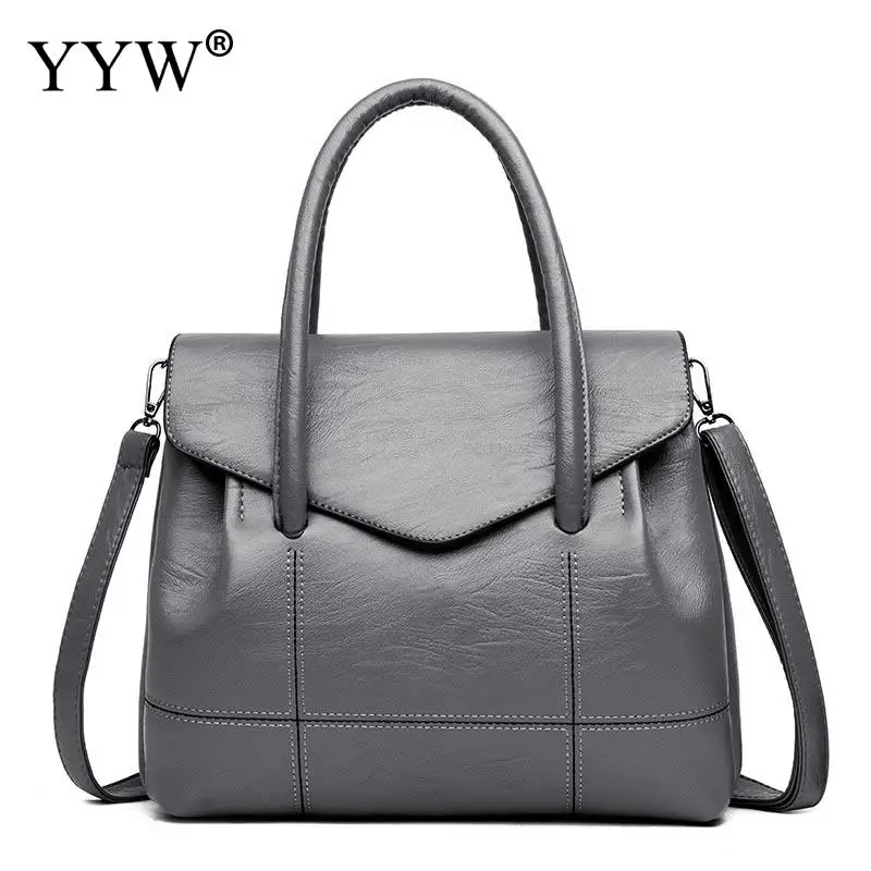 

Luxury Women Leather handbags 2018 New Paragraph tide Ms female Bag Big Bag Simple Shoulder Bag Handbag Messenger Bags Bolsa