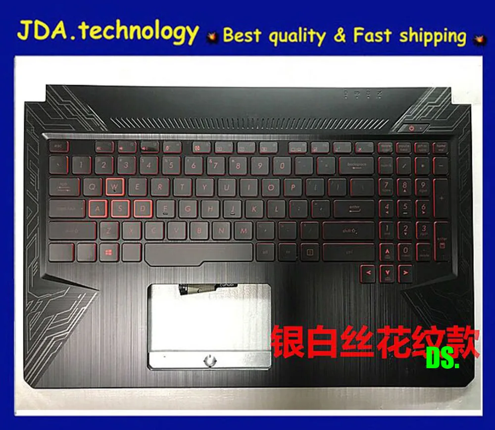 Wellendorff 96% /org plamreest Топ чехол для Asus TUF Gaming ASUS FX80 FX504 15," США клавиатура верхняя крышка, белый