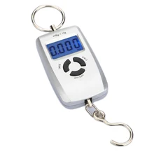MYLB 45 кг-10 г портативный цифровой Висячие Электронные двойной крюк шкала