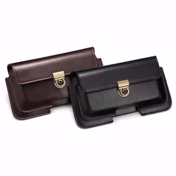 

Dual Pouch Leather Belt Clip Mobile Phone Case For Galaxy A6+ (2018)/A6 (2018)/J7 Prime 2/S9/S9+ S9 Plus/S8/S8+ S8 Plus/A8 PLUS