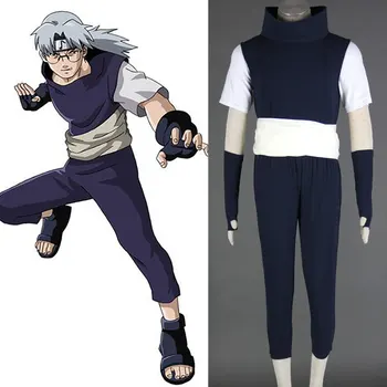 

Naruto Yakushi Kabuto 1st version Men's Cosplay Costume Halloween can customized