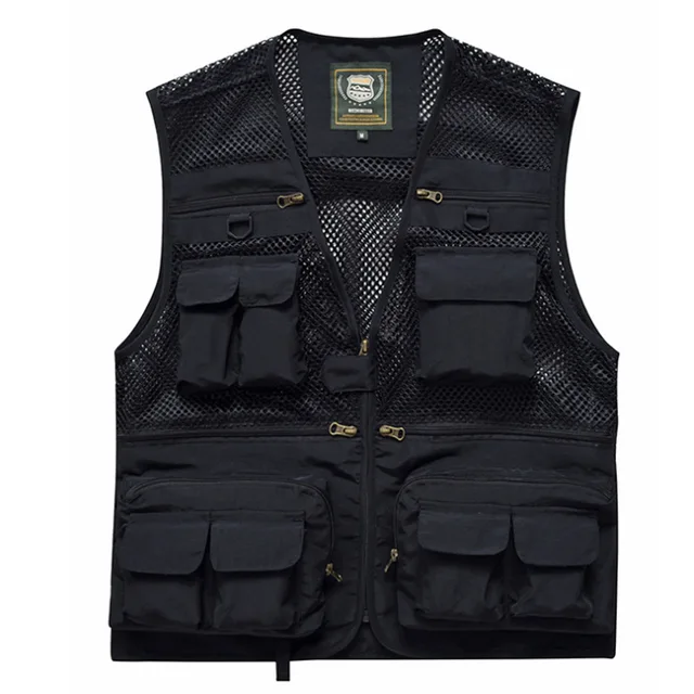 New Arrival Multi pockets Photography Cameraman Vest 68in Vests