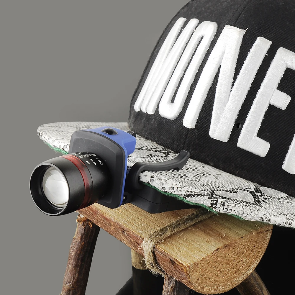 

Z908583 Waterproof Strong 2000Lumen XPE LED Rechargeable Lamp Headlight Riding Headlamp Flashlight Cap Hat Head Lamp Light