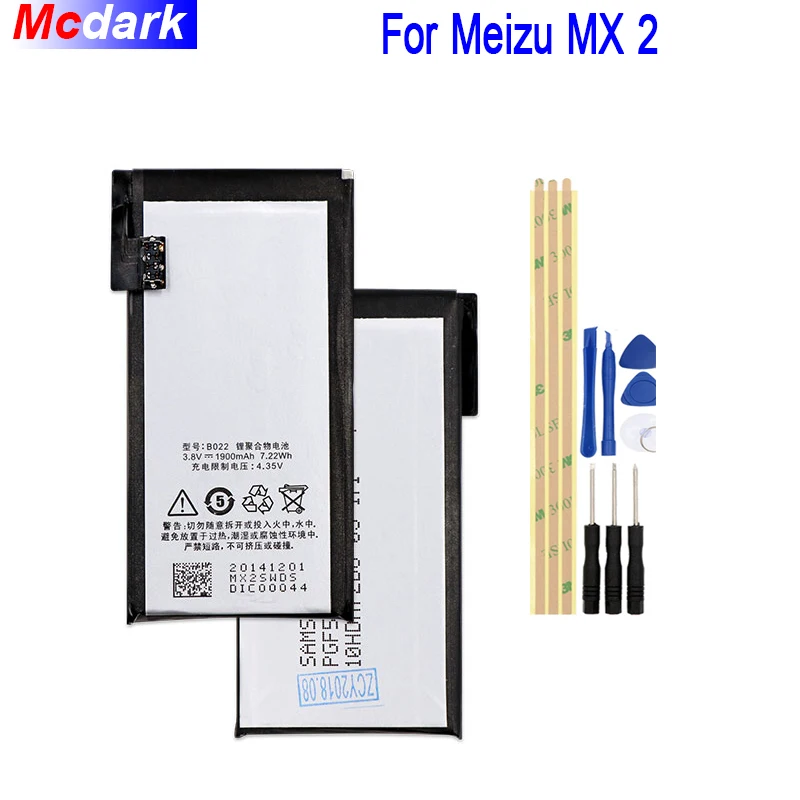 Аккумулятор Mcdark на 1900 мА · ч для Meizu MX2 аккумулятор аккумуляторная батарея AKKU ACCU PIL