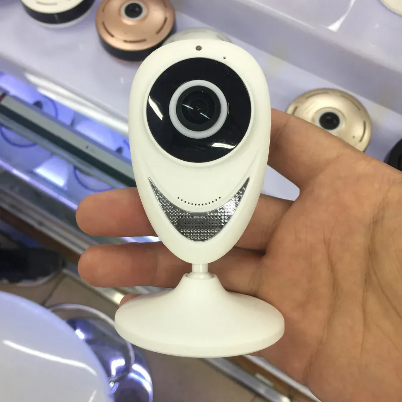 

SHRXY Mini Wifi VR IP Camera Wireless 720P HD Smart 180 panoramic Network CCTV Security Camera Home Protection Surveillance Cam