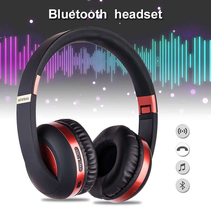 MH4 Bluetooth беспроводные наушники Bluetooth 5,0 шумоподавление Беспроводная гарнитура с микрофоном для телефонов и музыки