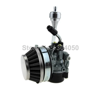 

Racing Carb Carburetor 60mm Air Filter CNC Fuel Filters For 49cc 50cc 60 66 80cc 2 Stroke Motorized Bike Bicycle