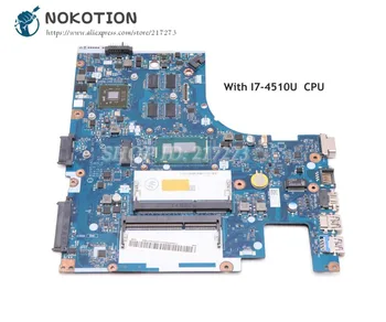 شراء NOKOTION لينوفو G40-70 اللوحة المحمول ACLU1/ACLU2 NM-A271 الرئيسي مجلس I7-4510U CPU R5 M230 الفيديو بطاقة