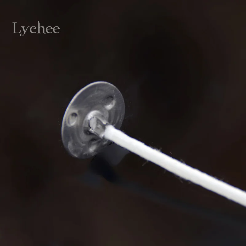 Lychee 50 шт./лот Новое поступление 3 5/4 5/7/10/13 5 см фитиль для свечей сустейнер из хлопка