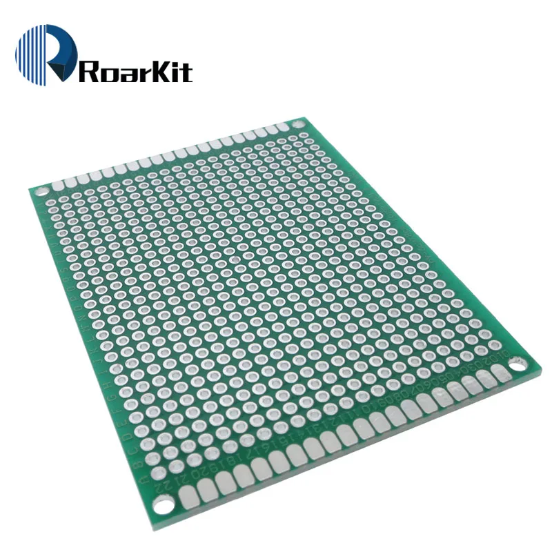 1 шт. 6x8 см Прототип PCB 2 слоя 6*8 см панель универсальной платы двойная сторона