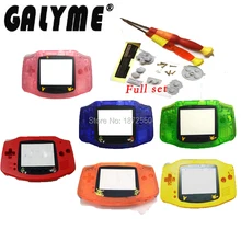 Galyme, Новое поступление, подходит для Nintendo dogba, игровой корпус, чехол для GameboyAdvance, корпус для мальчика, корпус с наклейкой