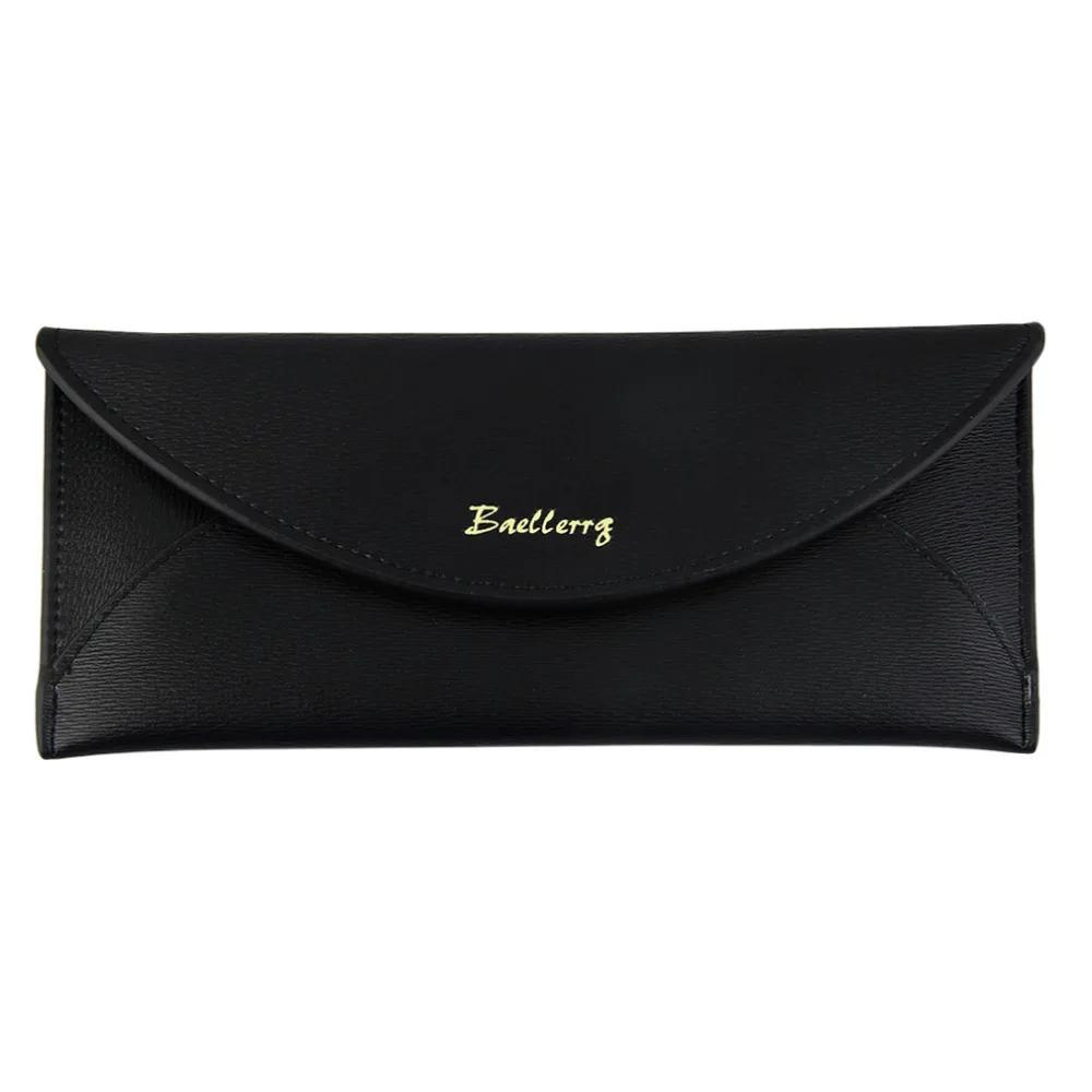 

4 Color Hot European Style Ladies Protable Woman Candy Colorful Envelope Style Female Wallet Purse Card Holders Handbag Gifts