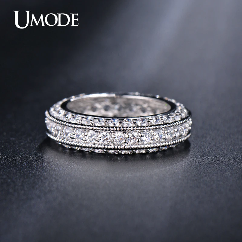 Antique Deco Diamond Wedding Band Sz 6 Vintage Eternity Platinum Mixed Sophie Jane