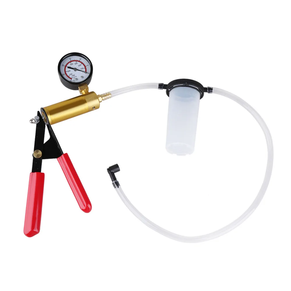 15 Pcs/sets Professional Hand Held Vacuum Pump Kit Car Auto Pressure