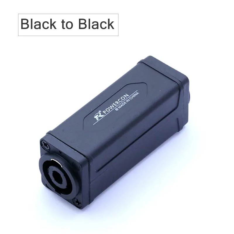 4 Pin Speakon Female to Female Jack Adapter Loudspeaker Cable Extention Coupler 4 Poles Power Amplifier Extender Chassis (5)