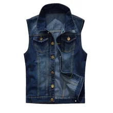 Vaqueros para hombre Cargo Azul Denim Casual Slim Fit con bolsillos laterales Evoga