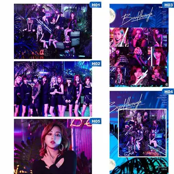 

1 Pcs High Quality Different Designs Posters K-pop Girl Group Twice Small Hanging Scroll Painting Stationery Supply