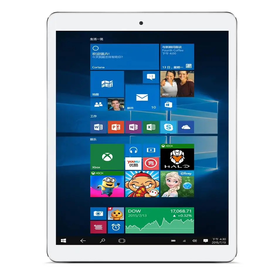 9.7'' Teclast X98 Plus II Windows10+ Android 5.1 Dusl os  tablet PC Intel Z8300 Quad Core 4GB RAM 64GB ROM HDMI Tablet PC