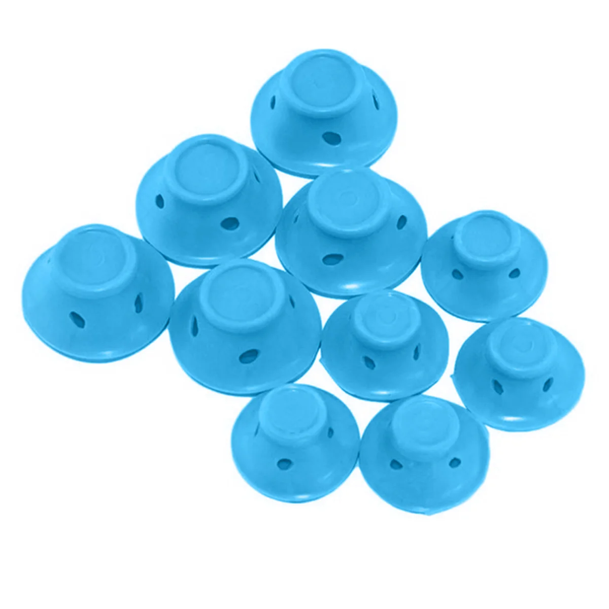 

10pcs/set Soft Rubber Magic Hair Care Rollers Silicone Hair Curler No Heat Hair Styling Tool