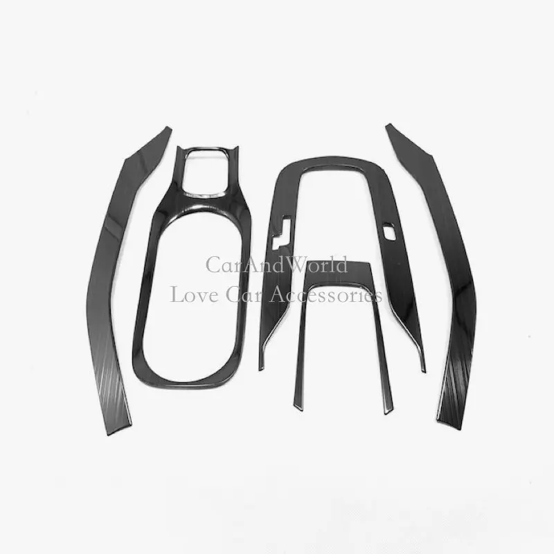 

Stainless Steel Accessories For Toyota Corolla 2019 Car Control Console Gear Shift Box Cover Water Cup Holder Inner Frame Trims