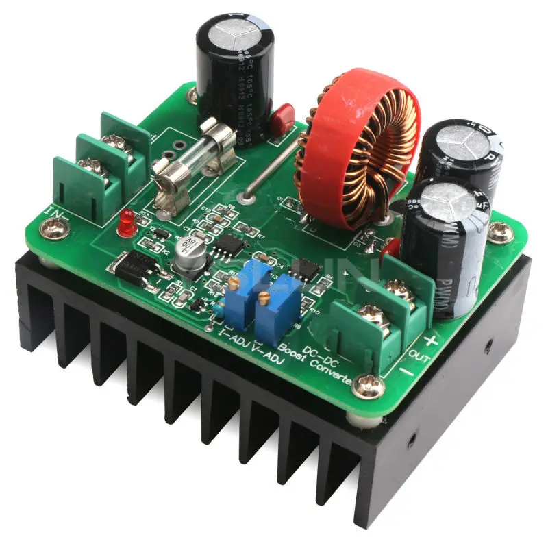 600W DC 10 60V to 12 80V Step Up Converter Adjustable Voltage Regulator Car Notebook Power