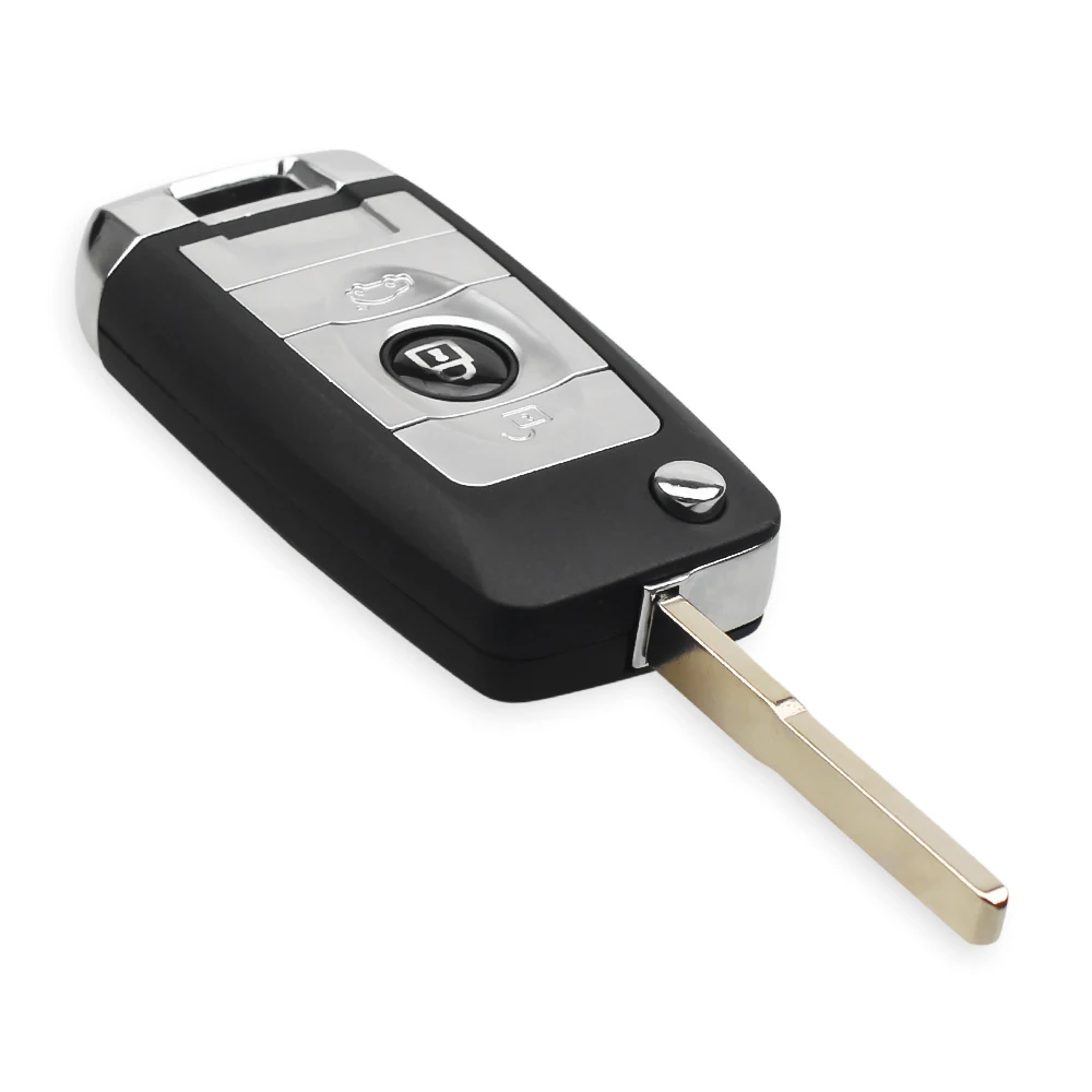 US $50.75 KEYYOU 10x 3 Button Modified Flip Folding Remote Car Key Shell Case Fob For Ford Focus 2 3 Fiesta Mk C Max K