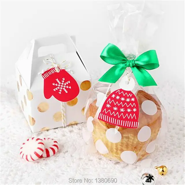 100pcs merry christmas gift