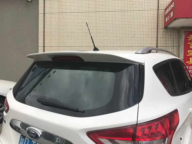 LOPLP ABS Car Rear Trunk Roof Spoiler for Ford Kuga 2013-2017 2014 2015 2016,Rear Tail Trunk Boot Lid Window Lip Windshield Wing,Car Styling Accessories LOPLP ABS Car Rear Trunk Roof Spoiler for Ford Kuga 2013-2017 2014 2015 2016,Rear Tail Trunk Boot Lid Window Lip Windshield Wing,Car Styling Accessories