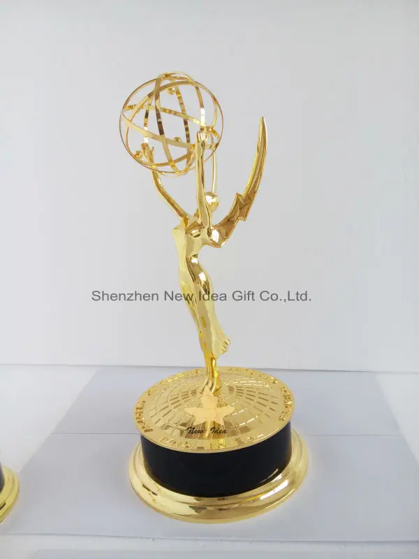 Реальный 1:1 металлический Эмми трофей завод прямые продажи Emmy трофейные награды с DHL