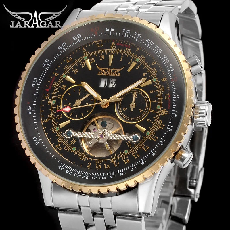 Aliexpress.com : Buy Jaragar Automatic men watch factory classic brass ...