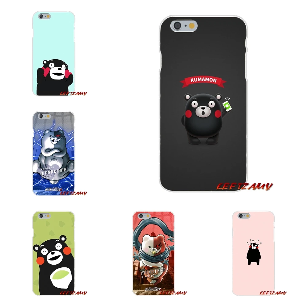 

For Xiaomi Redmi 3 3S 4A 5A Pro Mi4 Mi4C Mi5S Mi6X Mi Max2 Note 3 4 5A Soft Transparent Covers game Kumamon Danganronpa Monokuma