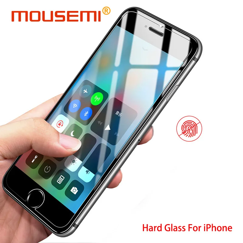 

MOUSEMI Protective Glass For iPhone 5s 6 Plus 4 X Explosion Proof Ultra Thin Film Screen Protector For iPhone 7 8 Tempered Glass