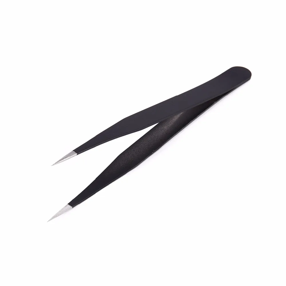 

ROSALIND 1PCS Straight Nail Tweezers Nail Tools Rhinestones Nail Art Paillette Manicure Nipper Picking Tools High Quality