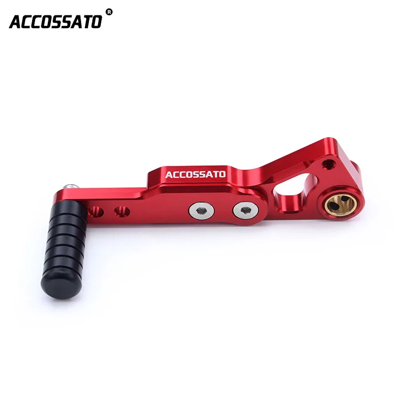 

Spring wind adjustable adjustable pole motorcycle modified 650MT hanging gear lever gear lengthened Huan Danggan