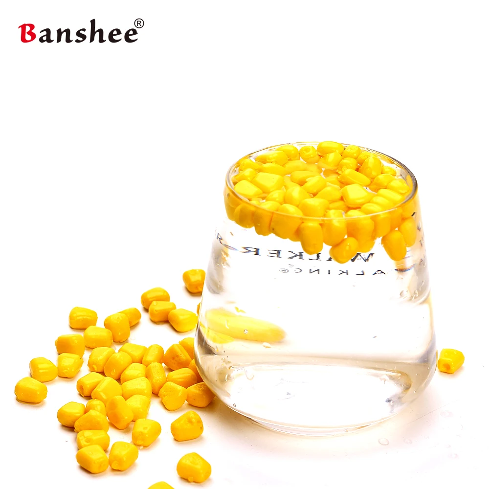 Banshee 100 шт./лот 42 грамма мягкие приманки для ловли кукурузы рыбалки с запахом