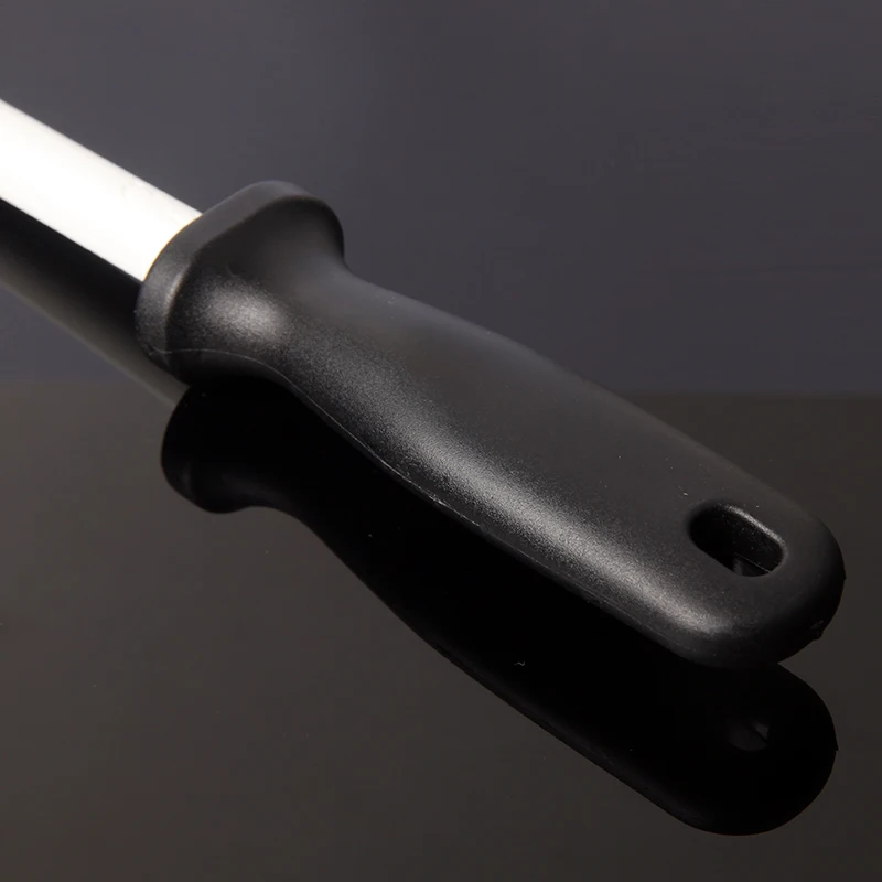 1 шт. точилка для ножей точильный керамический(циркониевый) стержень с ручкой ABS " /8"/1" /12" хонинговая точилка для ножей