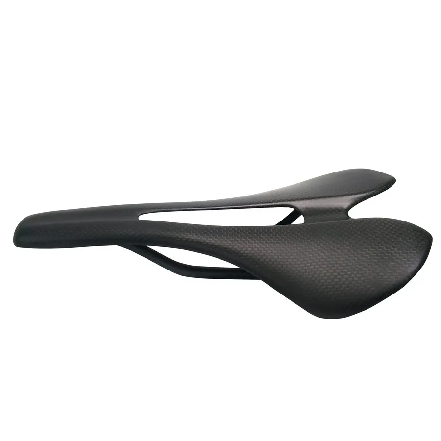 Сверхлегкое углеродное седло для горного велосипеда, 120 г, углеродное седло для горного велосипеда, углеродное сиденье 3 k, черные матовые глянцевые детали для велосипеда