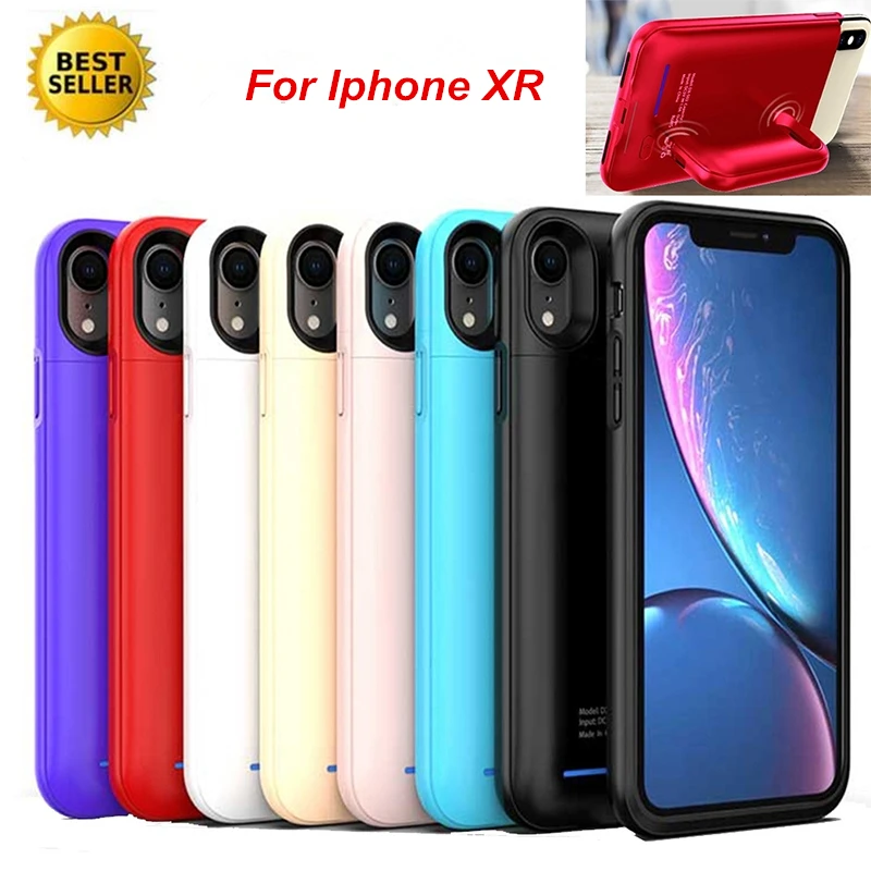 Для iphone XR корпус батареи 4000 мАч аудио выход зарядное устройство чехол Магнит адсорбции внешний смарт-аккумулятор для iphone XR батарея Чехол
