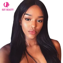 Hot Beauty Hair Peruvian Straight Remy Hair Bundles Natural Black Color 100% Human Hair Weaving 10”-28” 1 Piece Free Shipping