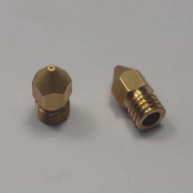 Детали 3D принтера! Сопло 0 4 мм медное Afinia принтер сопло|nozzle 0.4mm|0.4mm nozzlenozzle 3d |