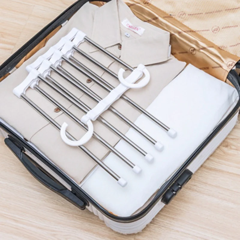 Closet Organizer Trouser Pants Ties Scarf Shawl Rack Hangers for clothes drying rack baby home decoration accessories