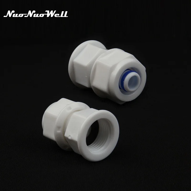 1 шт. NuoNuoWell POM 1/2 &quotЖенская резьба на 12/16 мм мягкий прямой разъем для шланга