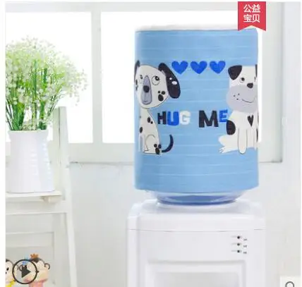 Water dispenser cover printing bucket dust cover Korean version of the pastoral modern minimalist water dispenser