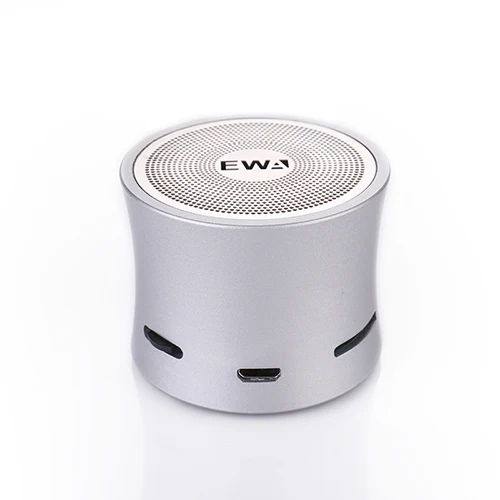 EWa A104 Bluetooth динамик MP3 плеер Пульт дистанционного управления камера портативный динамик металлический USB вход MP3 плеер стерео мультимедийный динамик - Цвет: Белый