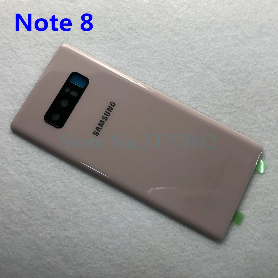 Note8 Note9 задняя Корпус батареи для samsung Galaxy Note 9 N960 SM-N960F Note 8 N950 SM-N950F задняя крышка из стекла+ Инструменты